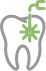 laser on tooth icon